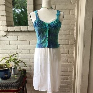 Floral Lace Corset Top